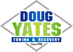 highway accident | Logo | Doug Yates Towing and Recovery Logo