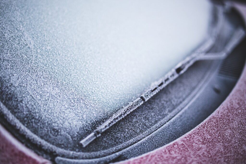 Blog photo - Frozen windshield